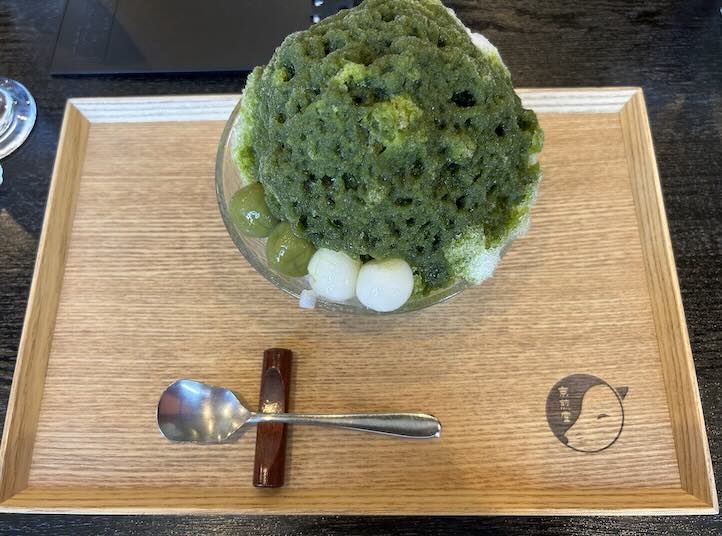 kakigori matcha kyoto