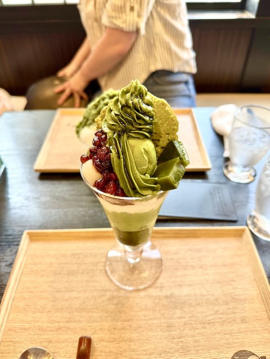 parfait matcha kyoto