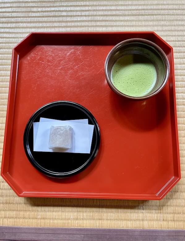 dégustation thé matcha